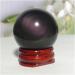 Natural Sphere Rainbow Cat Eye Black Obsidian Crystal Ball Natural Quartz Gemstone Gift Stone Home Decoration 1pc (Color : 65-75g) - Buy Online on GoSupps.com