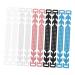 Minkissy 20 Stk mask strap buckle protective mask ear extend hooks belt extensions pp ear hook mask ear rope buckle mask accessories ordinary connector 15x1.5cmx2pcs