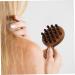 Fomiyes Portable Wooden Ridge Comb Set for Curly Hair - 3 Pack Scalp Nursing Combs 12x8.3cm | Ideal Hair Care & Styling Tool - Buy Online on GoSupps.com