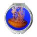 YENDOSTEEN Mirror Travel Mirror animal jellyfish ocean pocket mirror portable mirror