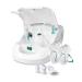 Medisana in 550 inhaler compressor venerbler with mouthpiece and mask for adults and children for colds or asthma with extra accessories integrated accessories white