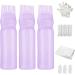Oil Scalp Applicator - 160ml Oil Applicator for Hair Dye Hair Dye Brush Bottle Lightweight Oil Bottle with Graduated Scale Hair Oiling Applicator Bottle for Hair Scalp Purple - Buy Online on GoSupps.com