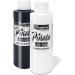 Jacquard Pinata Blanco and Mantilla Black Bundle - 4-Ounce Bottles with Needle Tip Applicators, Refill Bottles, and Funnel - Ideal for Yupo and Resin Art - Buy Online on GoSupps.com