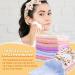 Denpetec 24Pcs Microfiber Face Towel Set with Women's Coral Fleece Headband - Highly Absorbent and Easy to Carry Wash Cloths - Buy Online on GoSupps.com