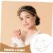 GLSTOY Vintage Hair Accessories Chain Headpiece for Women Head Chain Headpiece Head Chain Jewelry for Women Head Accessories for Women Head Chain for Women Trendy Wedding Headpiece - Buy Online on GoSupps.com