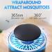 Electric Indoor Mosquito Trap Mosquito Killer Lamp Electric Indoor Mosquito Trap Repellent Lamp Bug Zappers Insect Killer Insect Fly Trap UV LED Light with USB Power White - Buy Online on GoSupps.com