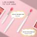 Unaone Silicone Lip Brushes - 8 PCS Makeup Beauty Lipstick Applicator Brushes with Cap - Multi-colored - Buy Online on GoSupps.com