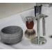 CHARMMAN Natural Granite Stone Shaving Soap & Cream Bowl for Men - Keep Warm, Easier to Lather Gray - Buy Online on GoSupps.com