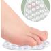 Forefoot Inserts - 6 Pairs Silicone Metatarsal Pads | Soft Cushioning with Massage Points for Comfort - Buy Online on GoSupps.com