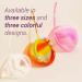 LUMMA Menstrual Disc | Medical Grade Silicone | Reusable & Leak-Proof | Medium-Cervix Pink Love - Buy Online on GoSupps.com