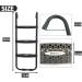 Universal Trampoline Ladder Upgrade - Heavy-Duty Steel with Non-Slip Steps (Three-Steps) - Buy Online on GoSupps.com