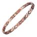 Copper Ankle Bracelet Women Pure Copper Magnetic Anklet Fashion Jewelry Present (One -Piece)