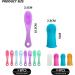8pcs Pet Toothbrush Finger Dog Toothbrush Pet Two Finger Toothbrush Finger Brush for Dog Teeth Small Dog Toothbrush Silicone Wrap Two Finger Cat Toothbrush - Buy Online on GoSupps.com