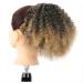 Ponytail Extension Drawstring Ponytail Hair Extension Hairpieces For Women 10inch Short Kinky Curly Synthetic Afro Puff Curly Ponytail Hair Extension(White) 10inches White - Buy Online on GoSupps.com