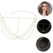 GLSTOY Face Rhinestone Jewelry Gold Headpiece Gold Headbands for Women Hair Jewelry Face Jewelry Accessories for Women Jewelry Hair Chain Gold Face Jewels Face Chain Jewelry - Buy Online on GoSupps.com