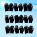 Buy Milists 12 Pairs Black Cotton Gloves for Cosmetic Moisturizing & Jewelry Inspection - Size L (Thin) - International Shipping Available - Buy Online on GoSupps.com