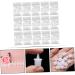 100pcs Glue Replacement Bottle Stoppers | Precision Plug White for Crafts & DIY | International Shipping Available - Buy Online on GoSupps.com