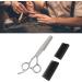 Professional Hair Cutting Scissors Kit for Salon Home 2 Comb Japanese Stainless Steel Serrated Blade Ergonomic Handle Multipurpose Use with Comfortable Grip for Precise Cutting - Buy Online on GoSupps.com