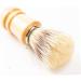 BeatifuFu Men's Shaving Brush Set - Wooden Handle Razor Accessories | Perfect Father's Day Gifts | 2-Piece Bart Brush & Shaving Cream Foamer - Buy Online on GoSupps.com