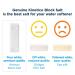 Kinetico Block Salt for Water Softeners - Genuine Kinetico Product - Delivers Superior Performance - 3 packs with 6 salt blocks in total 3 Packs - 6 Blocks - Buy Online on GoSupps.com