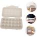 Uonlytech Box Outdoor Egg Carton Plastic Storage Bins Plastic Egg Tray Egg Trays Anti-collision Egg Rack Pp - Buy Online on GoSupps.com