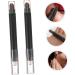 VINTORKY 2pcs Makeup Eyeshadow Eye Makeup Brush Small Eyeshadow Eye Shadow Eye Makeup Pen Abs Black - Buy Online on GoSupps.com