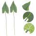 2pcs Imitation Plants Decor Artificial Plants Simulation Alocasia Leaves Simulated Leaves Wedding Fake Leaves Fake Leaves for Wedding Bouquets Fake Tropical Plants Medium Leaf - Buy Online on GoSupps.com