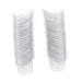 100pcs Disposable Cup Wash Cleaning Cups Plastic Measuring Cup for Women Men's
