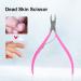 Professional Stainless Steel Cuticle Nipper for Manicures - Dead Skin Scissors Nail Art Tool - Buy Online on GoSupps.com