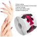 Goldfish Shape Nail Art Extension Guide 500pcs Self Adhesive Nail Gel Forms Home Salon - Buy Online on GoSupps.com