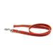 Rubberized leash without hand loop - neon orange 300 cm (3 m) 300 cm neon orange