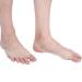 Silicone Toe Separator 1 Pair Big Toe Spacers Gel Spreader Correct Crooked Toes Bunion Corrector and Bunion Relief Big Toe Alignment Corrector and Spacer