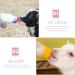Lamb Nursing Bottle Nipples - Rubber Replacement Nipples for Goat, Sheep, Calf - Livestock Supplies in Red - Buy Online on GoSupps.com