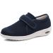 MisFun Diabetic Shoes for Men with Adjustable Closure Diabetic Shoes for Women Lightweight Comfy Plus Fertilizer Widening Mens Diabetic Edema Shoes 7.5 Blue