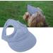 Adjustable Pet Dog Cat Baseball Cap - Outdoor Sunbonnet Hat for Summer Travel | Reus-Way Packaging - Stylish & Functional (S-Blue) - Buy Online on GoSupps.com