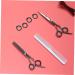 Fomiyes 10-Hour Silicone Ring Cleaning Scissors - Pet Fur Shears with Finger Handles & Protection for Dogs - Durable Hair Shears for Easy Grooming - Buy Online on GoSupps.com