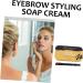 CANIGHT 2 Pcs Eyebrow Styling Cream Brow Taming Wax Eyebrow Shaper Kit Eyebrow Shaping Wax Eyebrow Makeup - Buy Online on GoSupps.com