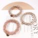 5 Pcs Rhinestone Hair Ties with Pearls - Hair Bands Elastic Bracelet Ponytail Holders for Women & Girls - 2.2 Inch (Pack of 5) - Buy Online on GoSupps.com
