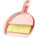 Mini Hand Broom Multifunctional Compact Mini Dustpan Brush Set Sturdy for Office (Pink) - Buy Online on GoSupps.com