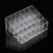  Fydun Fydun 24 Grids Transparent Display Rack Case for Lipstick Nail Polish and Makeup - Safe and Odorless Storage Box - Buy Online on GoSupps.com