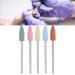 Buy Nail Polishing Ridge & Manicure Drill - Safe Silicone Rubber Tools for Home & Salon | International Shipping - Buy Online on GoSupps.com