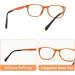 Enzodate TR90 Children's Glasses - Safe & Flexible Optical Frame for Boys & Girls (Size 45 Ages 3-5) with Spring Hinge - Plano Lenses - Buy Online on GoSupps.com