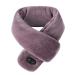 Ekakashop heating pillows for massage USB heating scarf neck warmer temperature control 3 speed levels heated scarf for winter unisex warm soft neck light brown