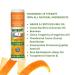 Montana Emu Ranch Tangerine Lip Therapy Balm 0.25oz - Pure Emu Oil Formula - Buy Online on GoSupps.com