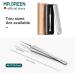 MR.GREEN Ingrown Hair Tweezers with Needle Nose Pointed Tips for Eyebrows, Splinters, Blackhead Removal, Acne - Long - Buy Online on GoSupps.com