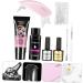 POPETPOP 1Set manicure tools set nail polish kit gel for nails fingernail kit nail extension kit nail kits nail art kit nail molding gel nail polish gel nail art gel nail gel abs lengthen - Buy Online on GoSupps.com