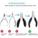 Professional Toe Nail Clipper for Seniors - Surgical Stainless Steel Trimmer for Ingrown or Thick Toenails - Sharp Blades with Soft Handle - Buy Online on GoSupps.com