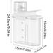 Laundry Detergent Dispenser | Laundry Pods Dispenser | Laundry Room Organization Multifunctional Storage Box with Lid for Organizing Beads & More White M - Buy Online on GoSupps.com