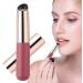 Lip Scrub Brush - Diurable Design Fog Makeup Brush Applicator Lipstick Silicone Lip Brush Brush Lipstick Gloss | Lip Makeup Brush Cap Silicone Lip Round for Women Girls Females Ladies Advancer - Buy Online on GoSupps.com