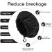 Fuyamp 2 Packs Satin Sleep Cap Adjustable Silky Sleep Bonnet for Women Long Curly Hair Double-Sided Waterproof Satin Hair Cap Extra Large Sleep Satin Bonnet for Women Girls Sleeping Black+White - Buy Online on GoSupps.com